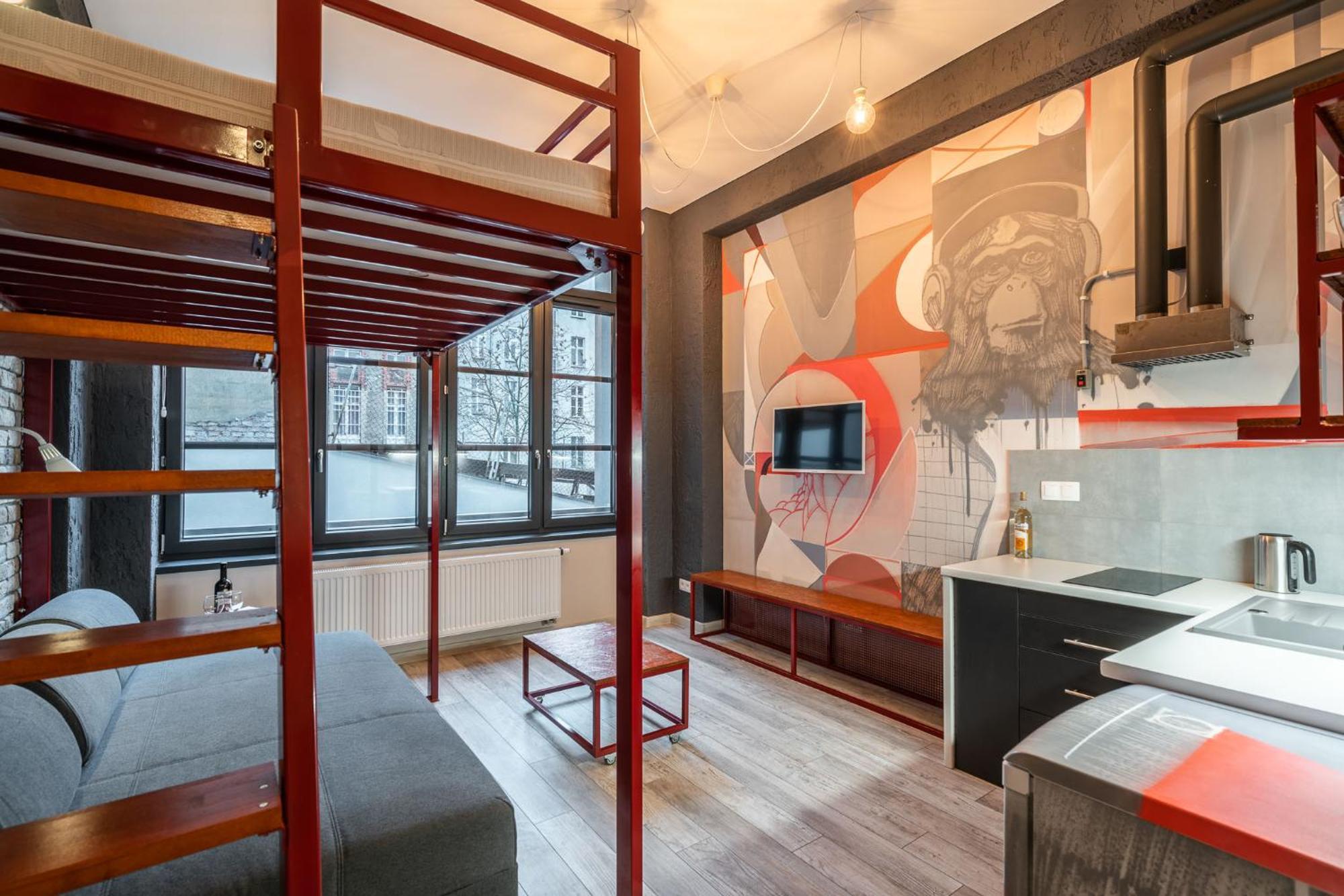 Graffiti Apartments วรอตซวาฟ ภายนอก รูปภาพ