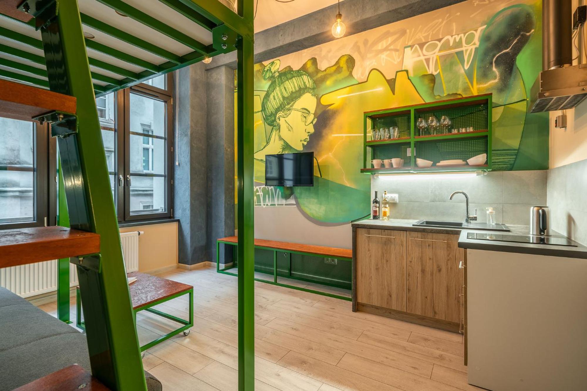 Graffiti Apartments วรอตซวาฟ ภายนอก รูปภาพ