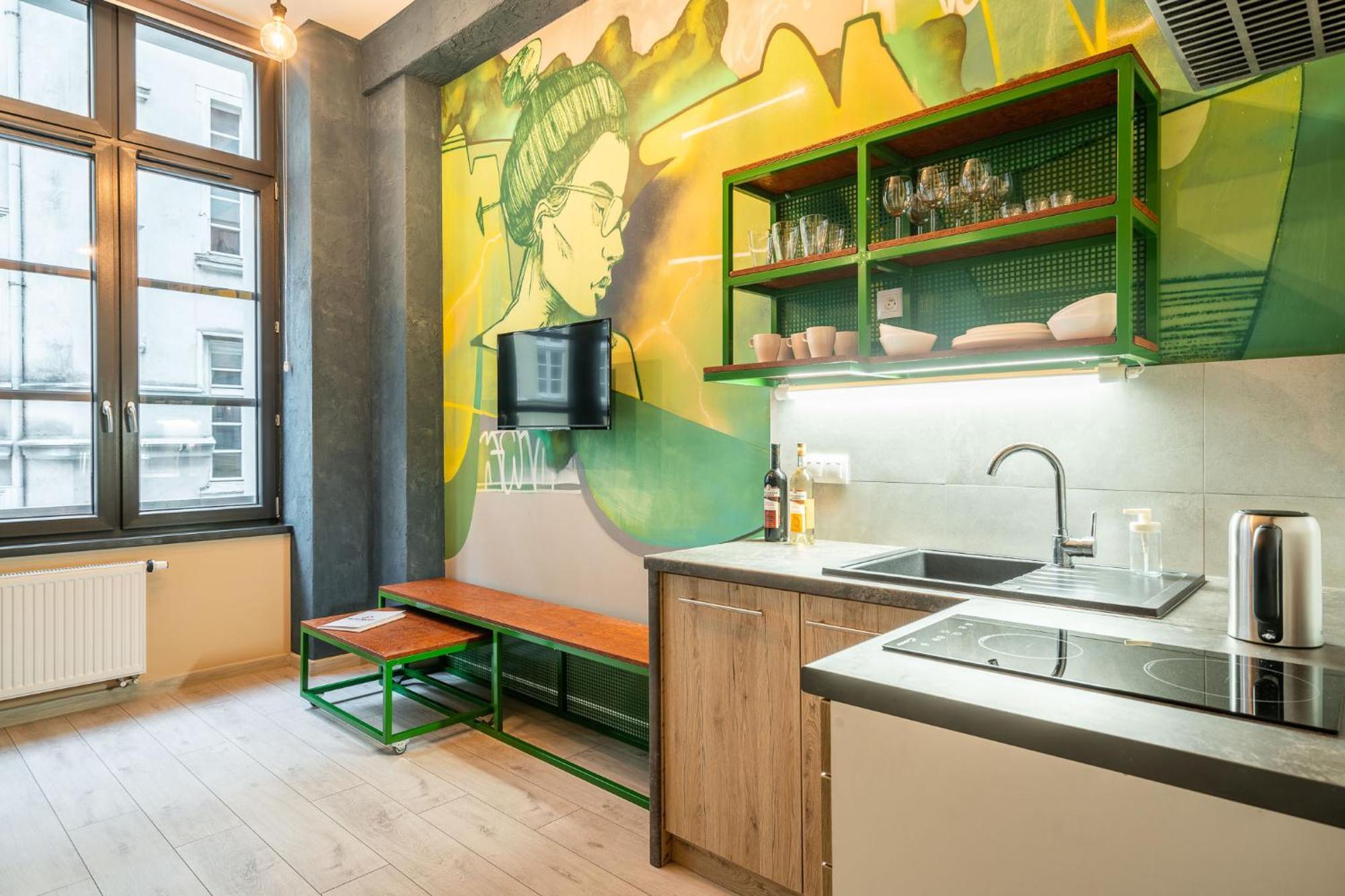 Graffiti Apartments วรอตซวาฟ ภายนอก รูปภาพ