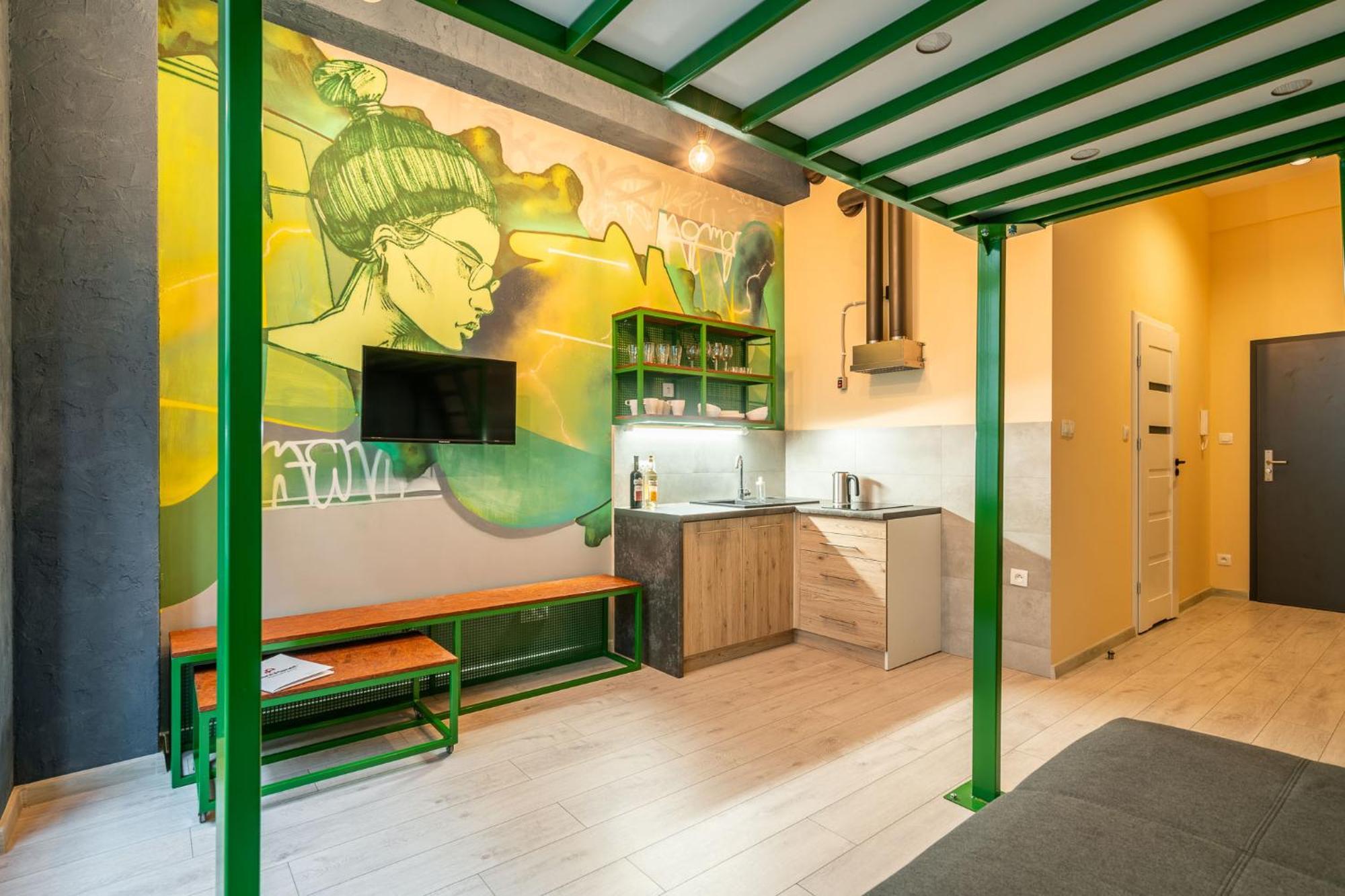 Graffiti Apartments วรอตซวาฟ ภายนอก รูปภาพ
